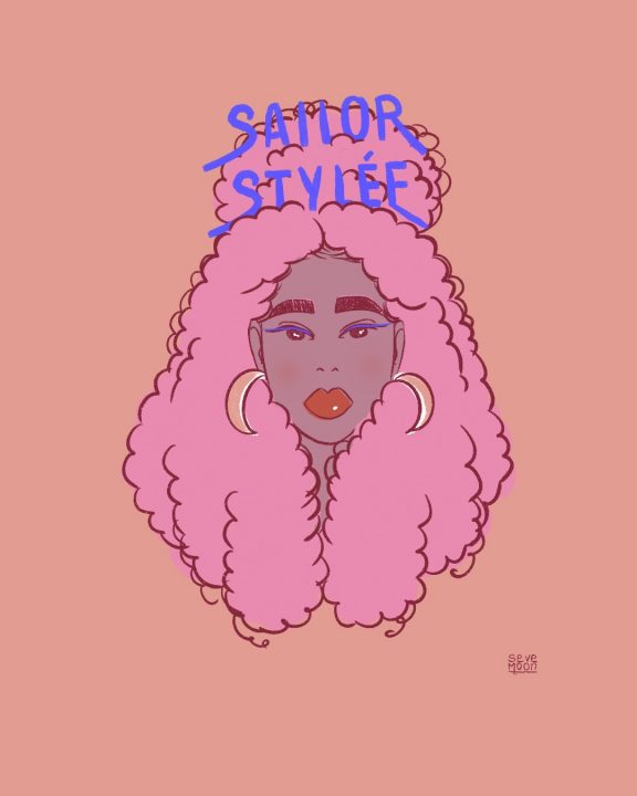 Affiche « Pink Fro »