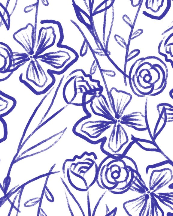 Motif fleurs d&rsquo;été all-over